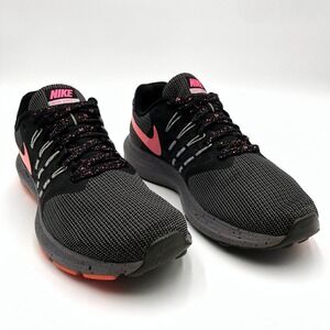 Nike Women's Black and Pink Running Shoes